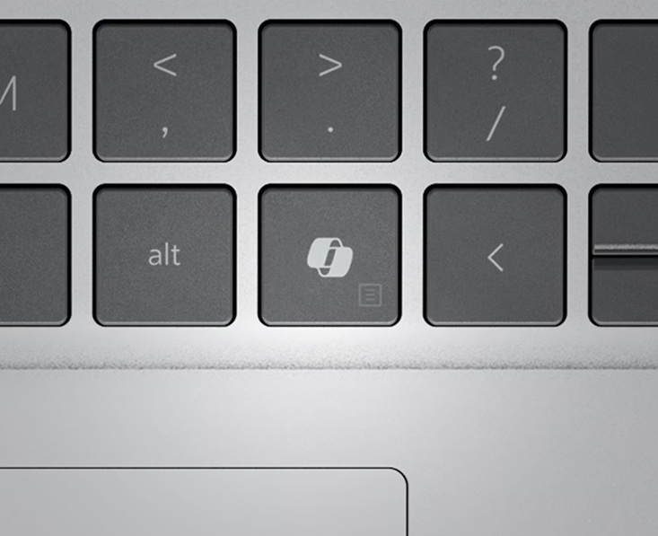 obrázek Copilot klávesa